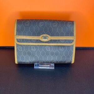 Dior Iconic Vintage Honeycomb Pouch. Authentic.